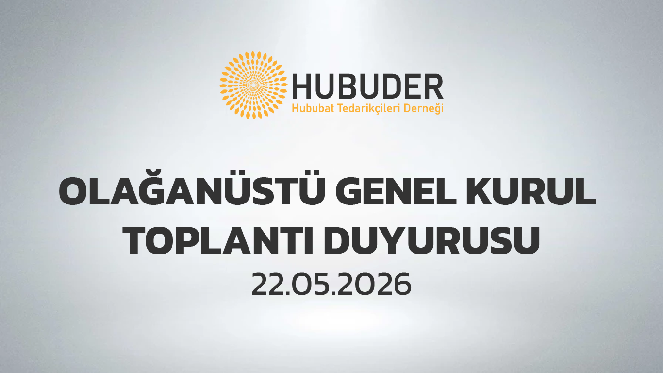 Hubuder Olağanüstü Genel Kurul Toplantısı – 22.05.2026