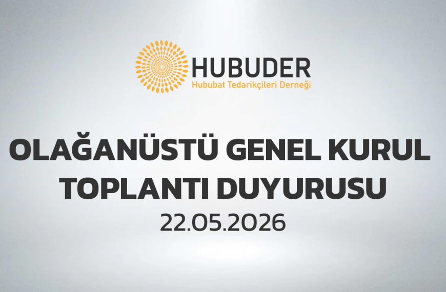 Hubuder Olağanüstü Genel Kurul Toplantısı – 22.05.2026